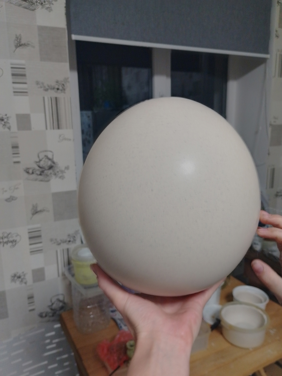 Слишком тонкое первое "яйцо" - развалилось в руках