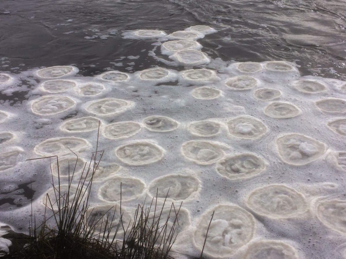 Ледяные круги на воде