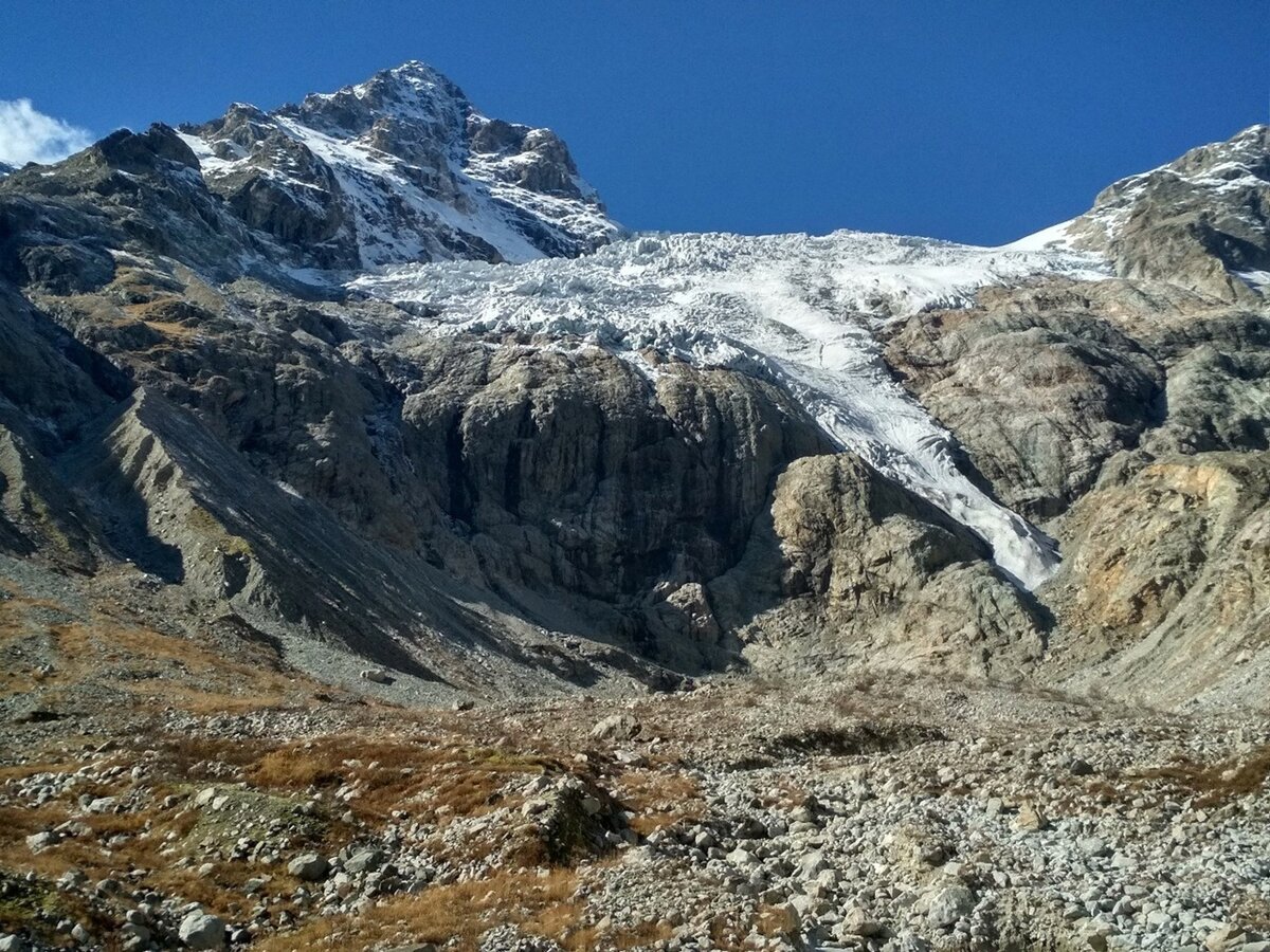 Ледник Тана. Горная Дигория. Северная Осетия. Фото: Черникова Оксана