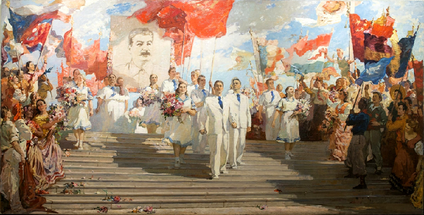 А.К.Соколов "Знаменосцы мира"