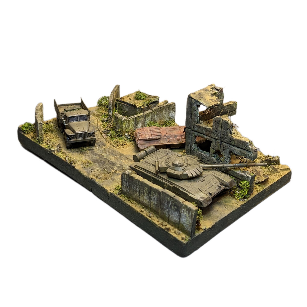 ДИОРАМА в масштабе 1/100 автор я Ярослав