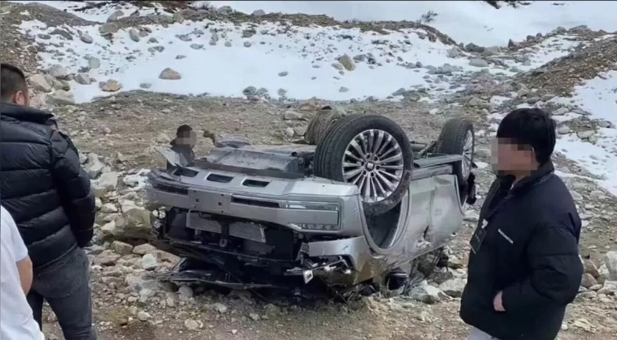   Кадр из видео взятый из китайских соцсетей