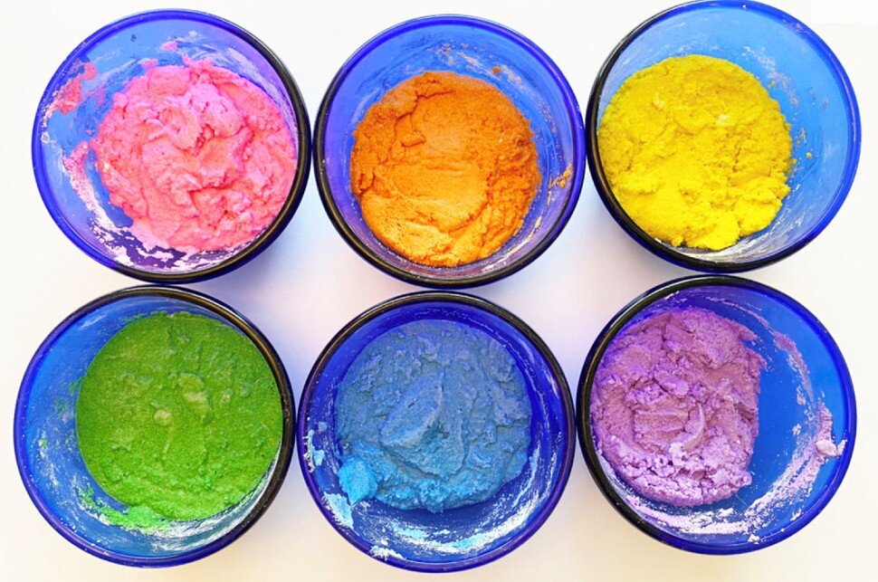 Как сделать натуральные краски Холи в домашних условиях