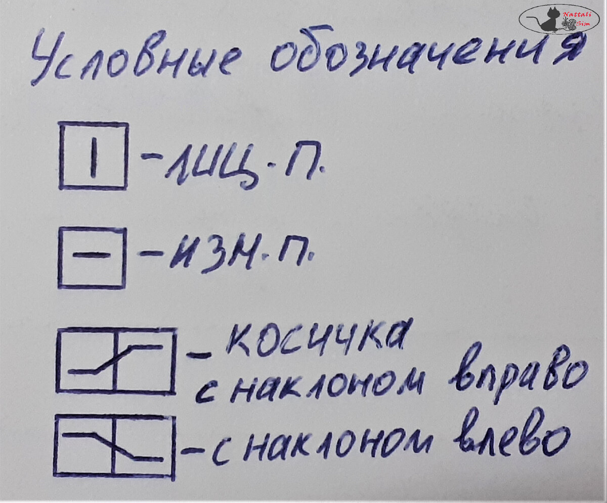 Условные обозначения к схемам