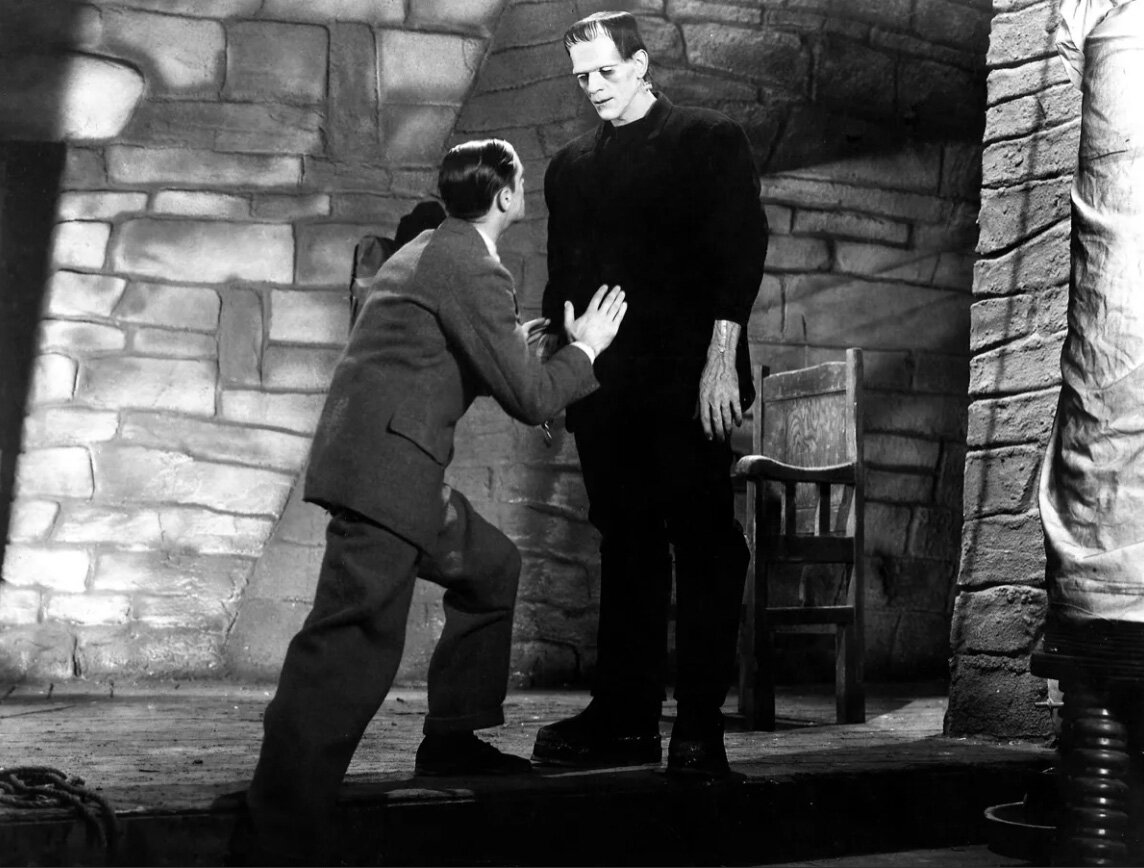 Кадр из фильма "Франкенштейн" (1931)