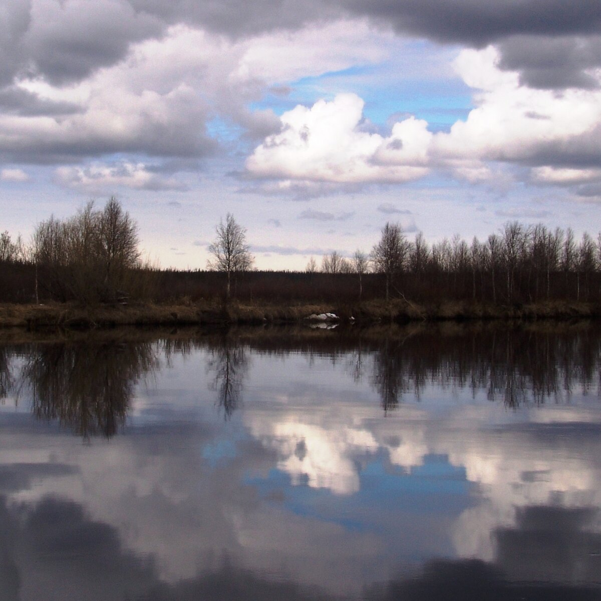 большая вода - большим кораблям (фото автора)