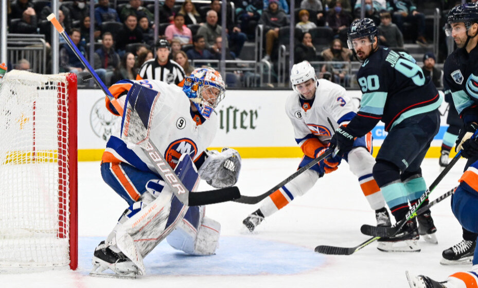    Голкипер «Айлендерс» Илья Сорокин. Фото: Reuters