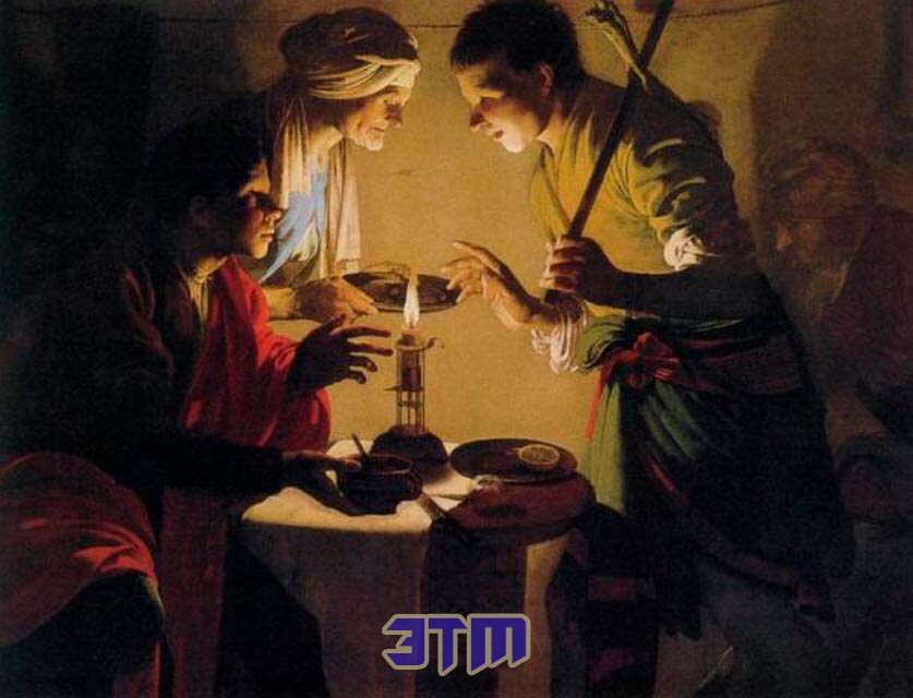 Исав продает свое первородство (картина Хендрика тер Брюггена около 1627 г.).