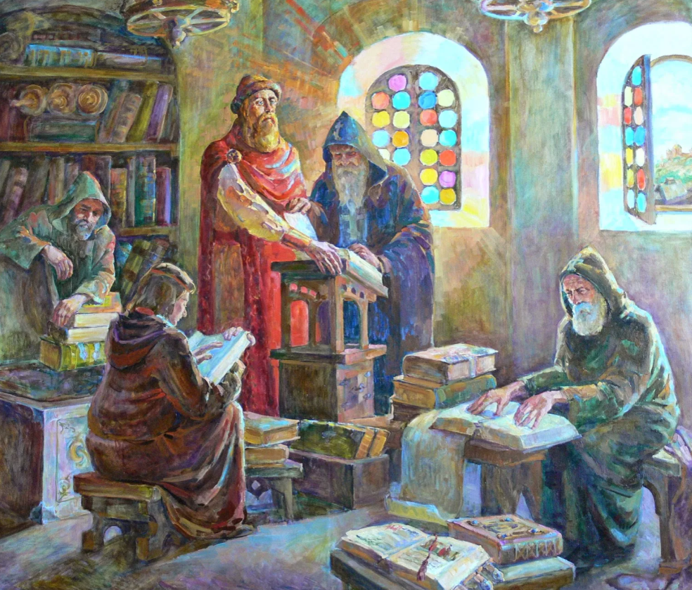 О. Гальчинська «Библиотека Ярослава Мудрого»