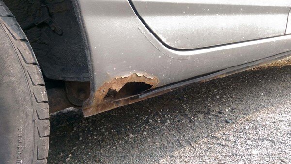 Сквозная коррозия