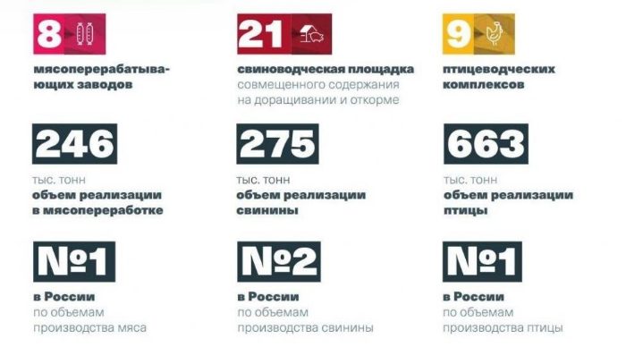 Основные производственные мощности и достижения