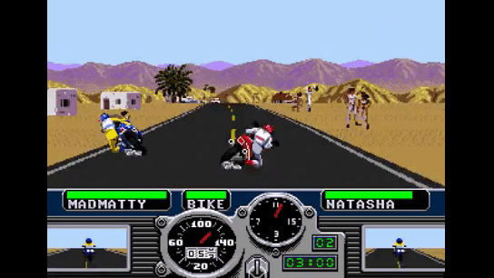 На финиш можно было буквально "прилететь" без мотоцикла и все равно выиграть