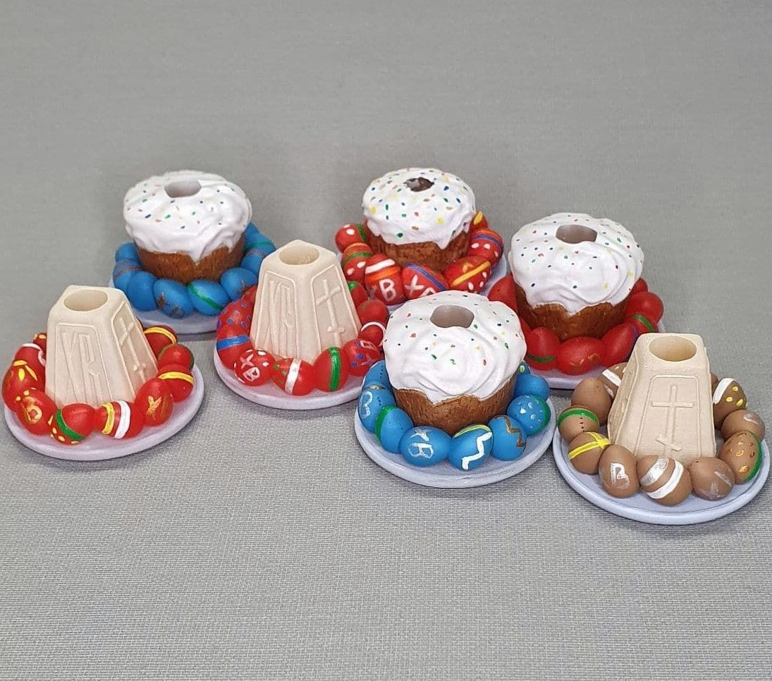 На фото: пасхальный подсвечник, магазин Мастерская Райша https://www.livemaster.ru/rajsh