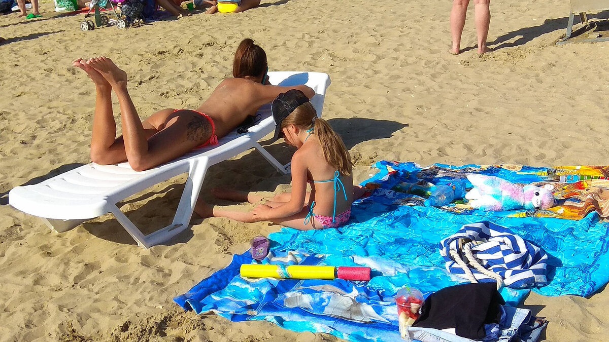 Пляж в Анапе (фото сентябрь 2020)