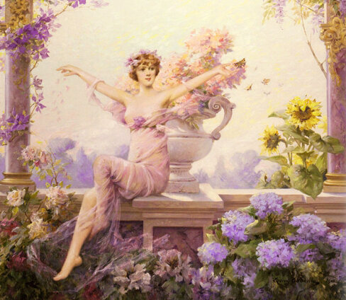 Луиза Аббема. Флора