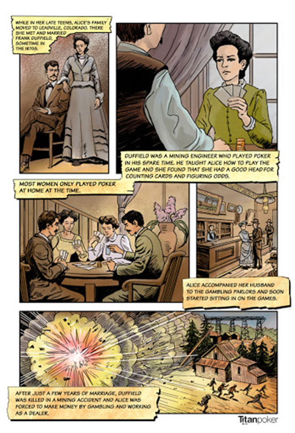 Из комикса "История Покер Элис" Джека Цекова