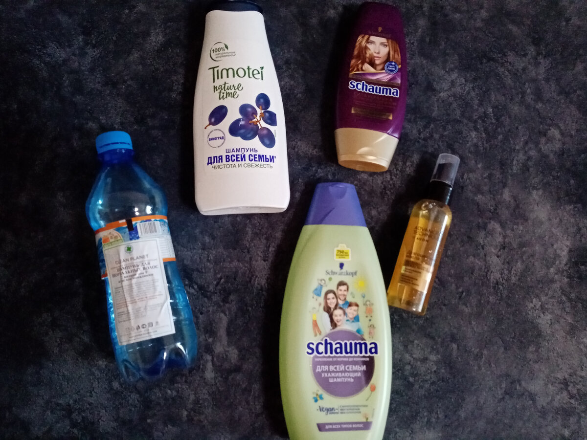 Мои уходовые средства для волос