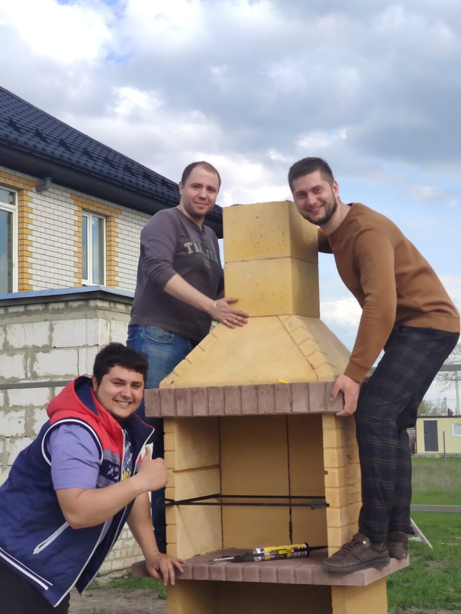 Собираем печь от интернет магазина Барбекю-центр.рф