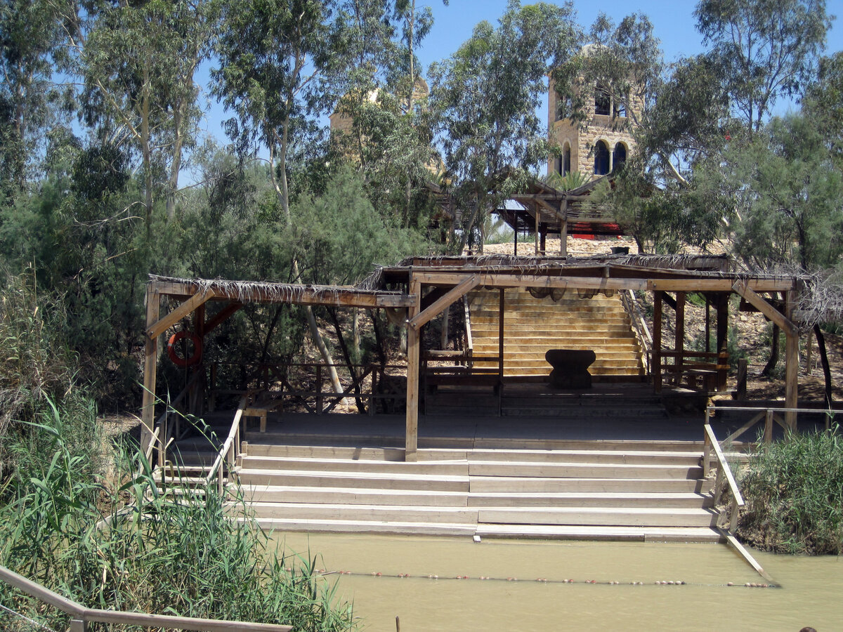 долина Иордана, место Крещения Христа (израильская сторона). Фото автора