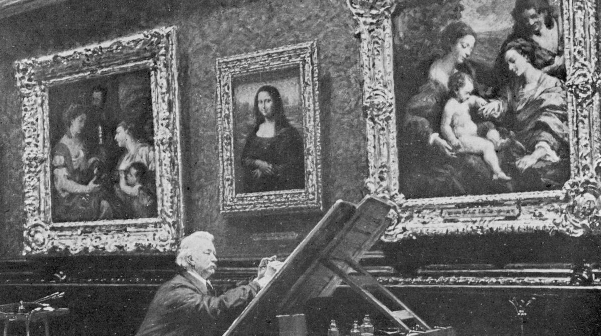 «Мона Лиза» попала в Лувр после Французской революции. Фото: globallookpress.com @ Mary Evans Picture Library