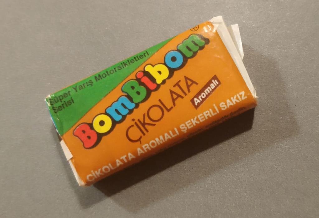 Жвачка BOMBIBOM СССР