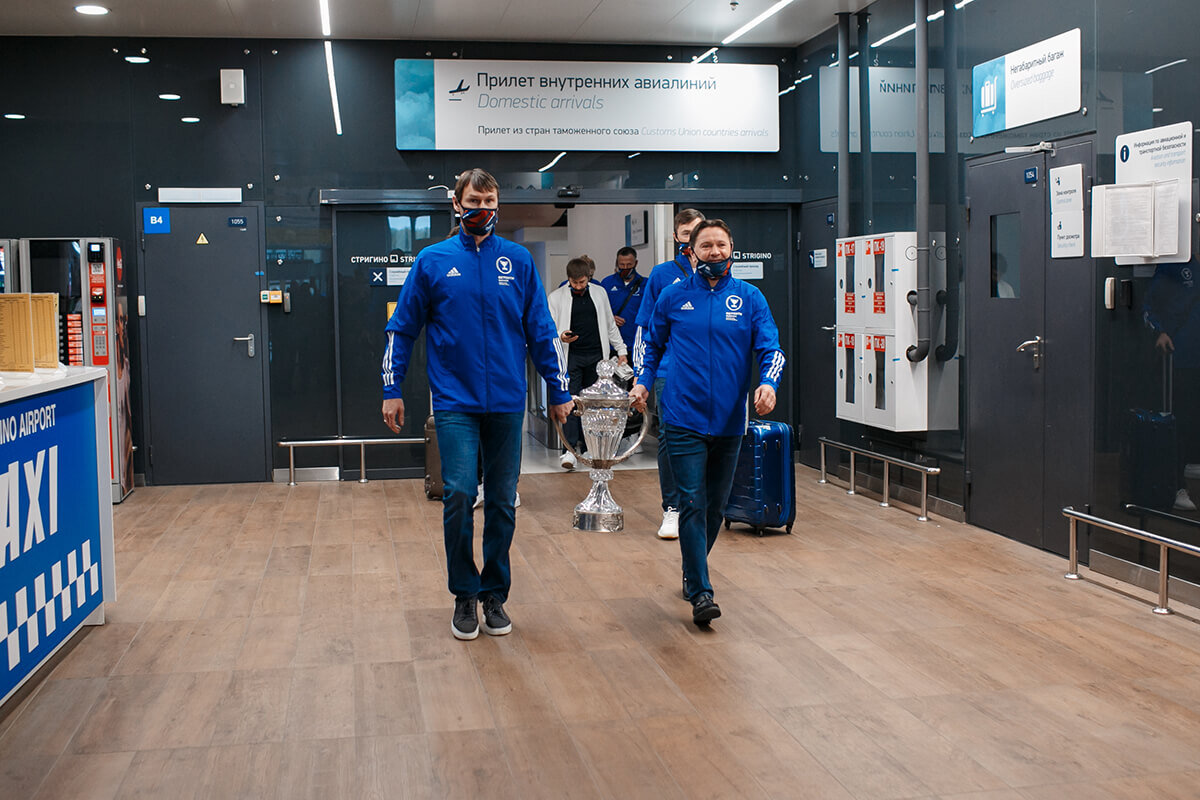 Первые минуты Бетсити Кубка России по футболу в Нижнем Новгороде