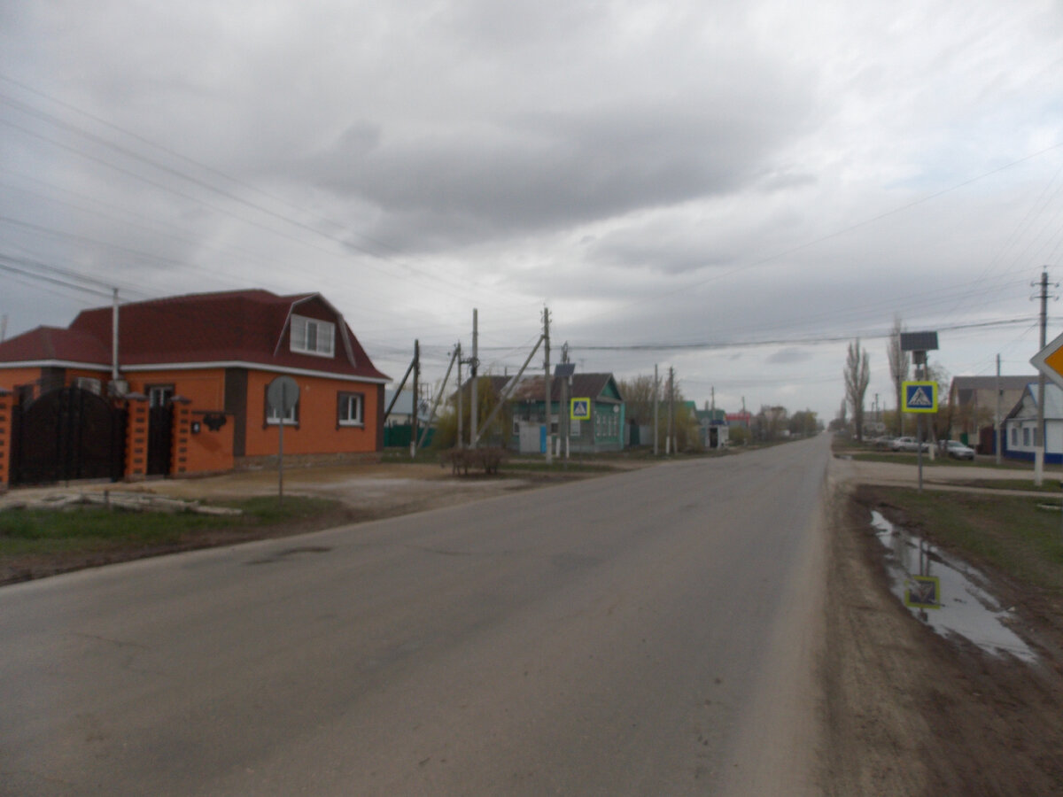 вот хороший участок дороги в городе.