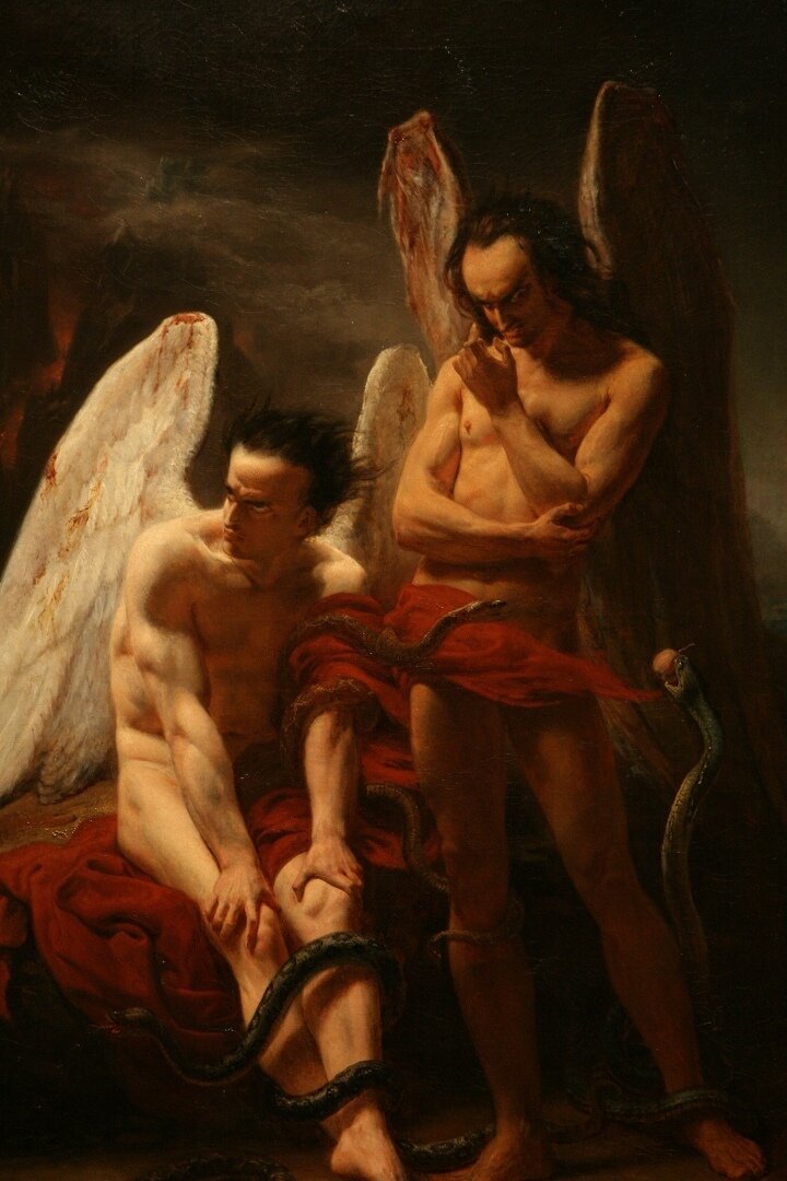 Франсуа Бартелеми Мишель Эдуард Сибо, Падшие ангелы, 1833г.