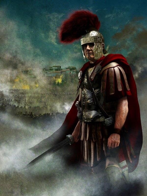 Римский полководец. Картина современного художника