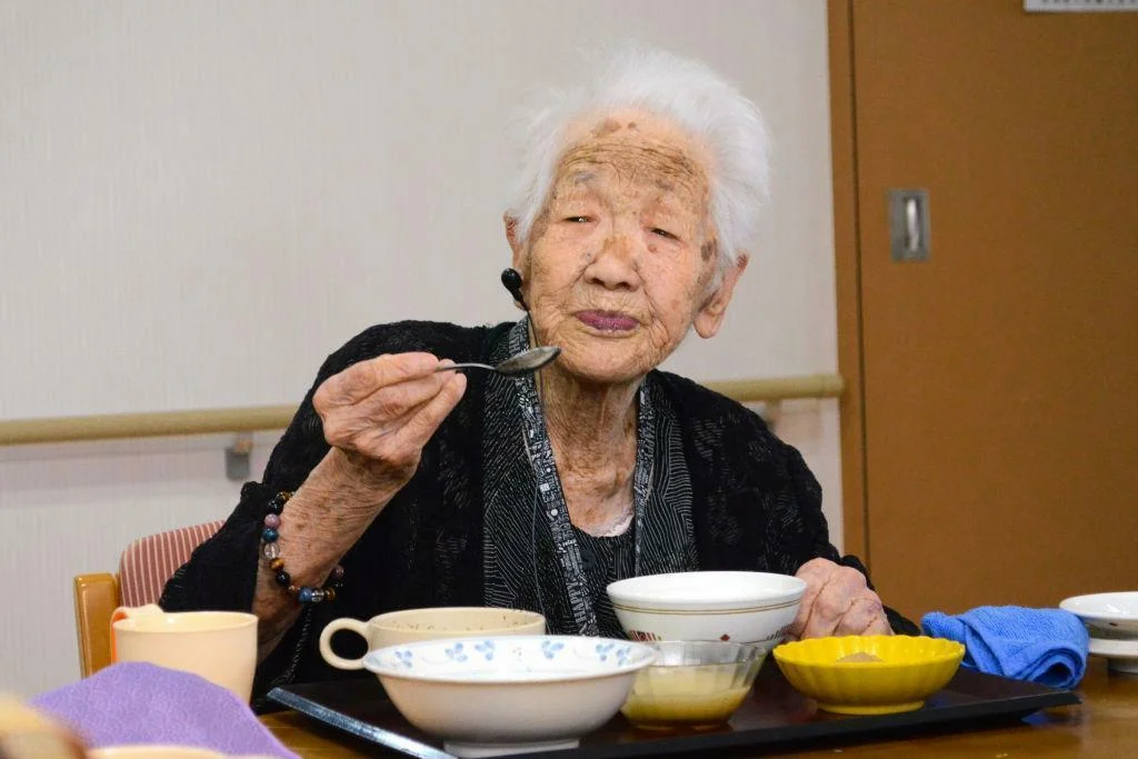 Канэ Танака 118. Японка Канэ Танака. Танака Кане долгожитель. Японский старая мама