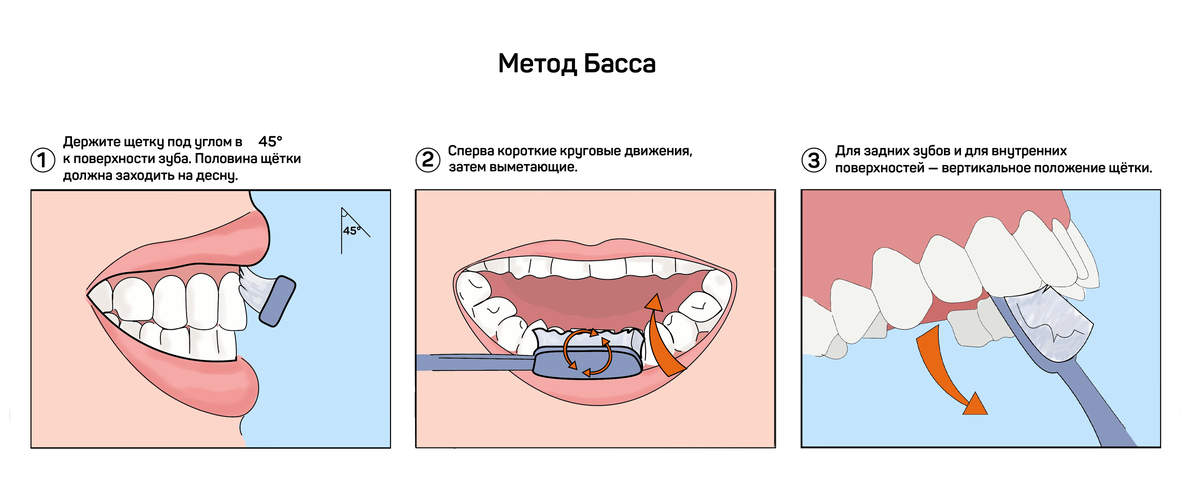 Как правильно чистить зубы мануальной щёткой