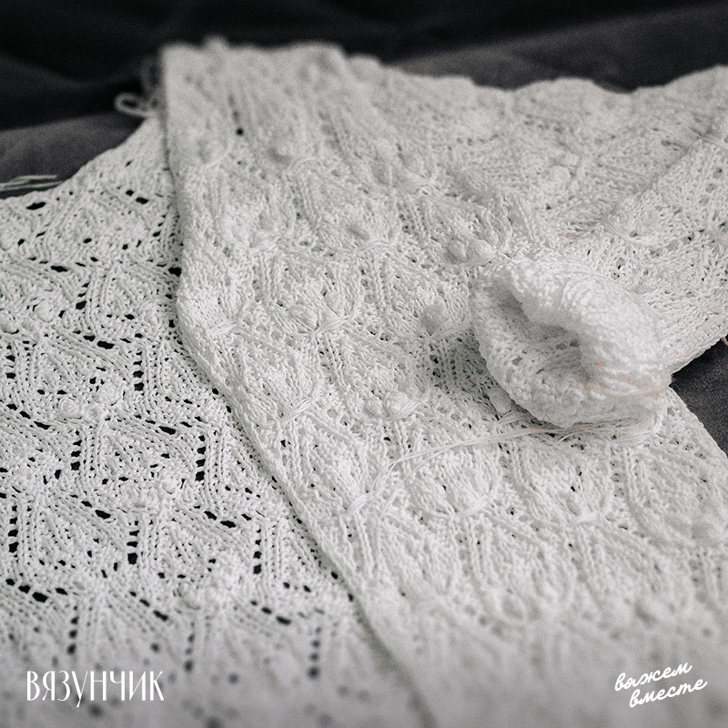 Все-таки распускаю. Попробую связать летнее платье, но об этом в следующих статьях