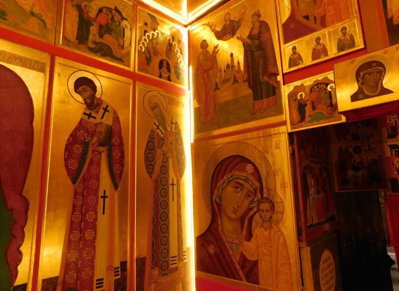 Комната "Краеугольный камень веры" в храме всех религий в Казани