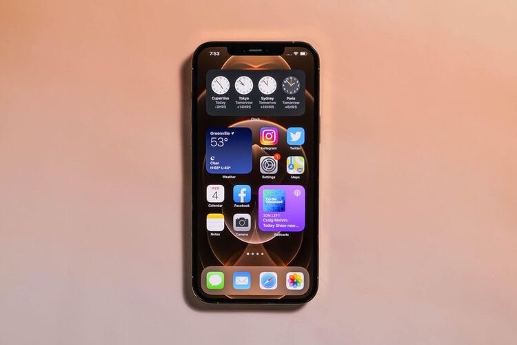 Предполагаемая версия того, как можно будет использовать виджеты в iOS 15