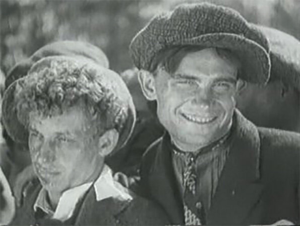 Эпизодическая роль в первом советском звуковом фильме "Путёвка в жизнь" (1931) стала для Жжёнова путёвкой в кино
