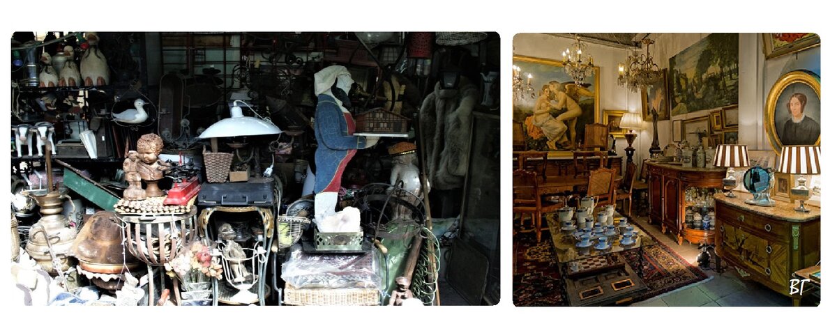 Нынче сюда заглядывают антиквары, коллекционеры и дизайнеры 