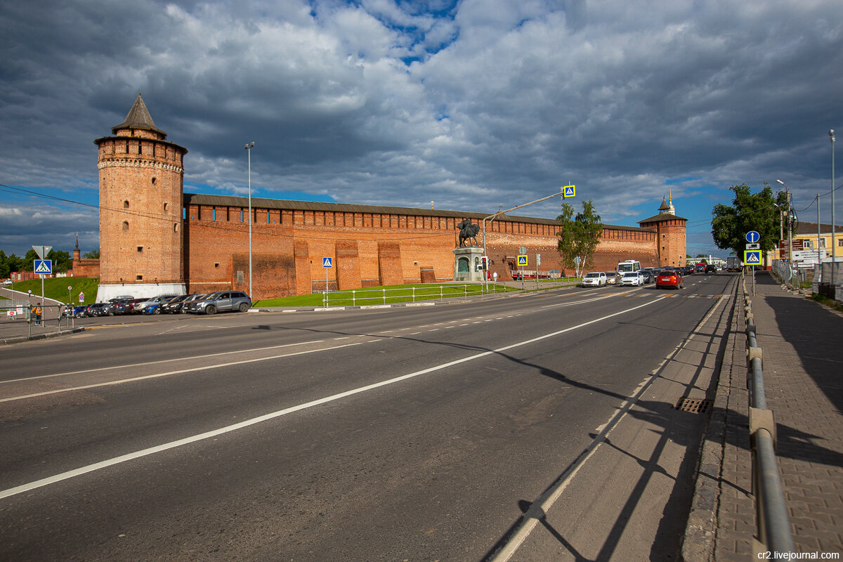 Маринкина и Грановитая башни Коломенского кремля. Коломна, Московская область. Фото автора статьи 