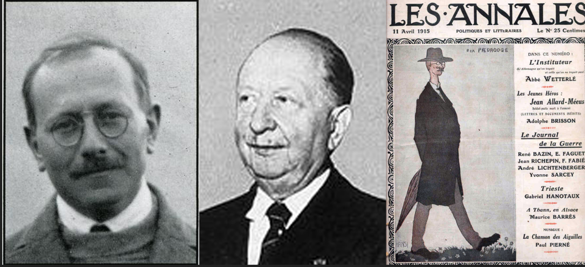 Марк Блок, Люсьен Февр и обложка одного из номеров журнала "Анналы"