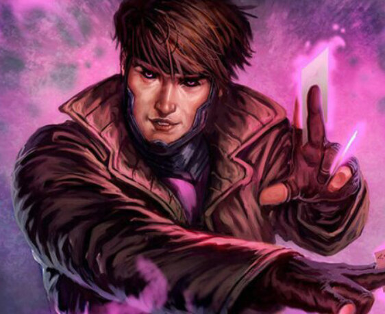 Гамбит из комиксов.