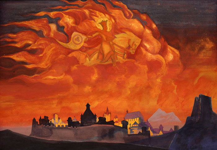 Н.К. Рерих. София-Премудрость. 1932