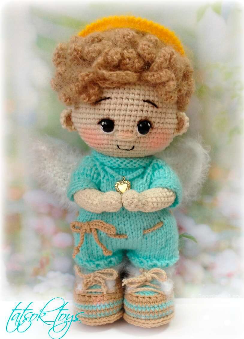 Готовый Пупс-малыш Ангел Татьяны Соколовой