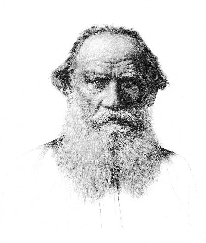 Лев толстой рисовал