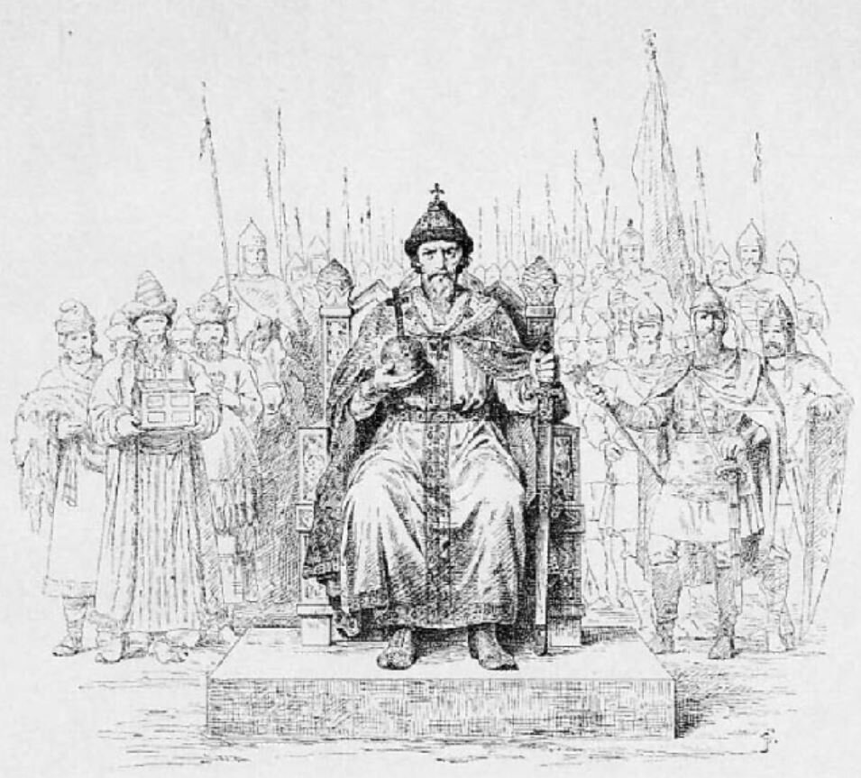 Всеволод Большое Гнездо. Художник В. Верещагин. 1896 год