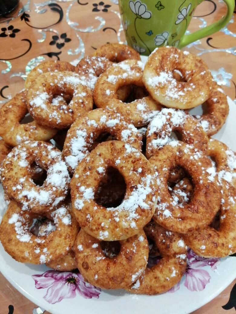 Жареные калачики