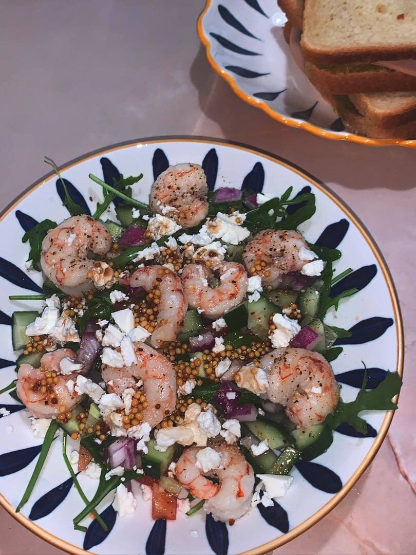 Фото рецепта с рукколой креветкой и сыром Салат с креветками и рукколой рецепты с фото: 57 рецептов пошагово на сайте Овку