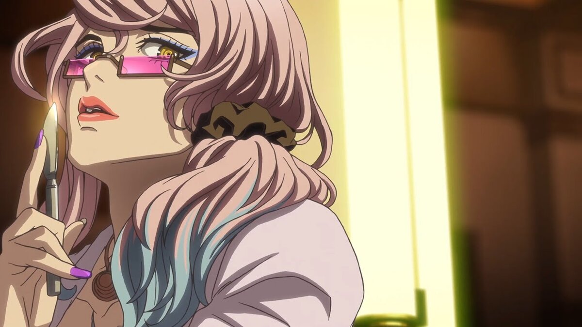 Кадры из аниме "Акудама Драйв" (взято с Яндекс. Картинки)