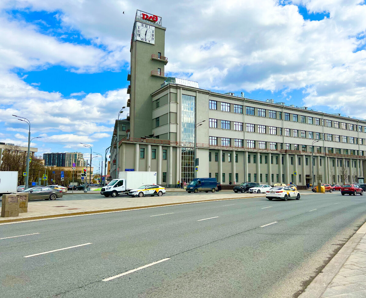 Здание ржд в москве