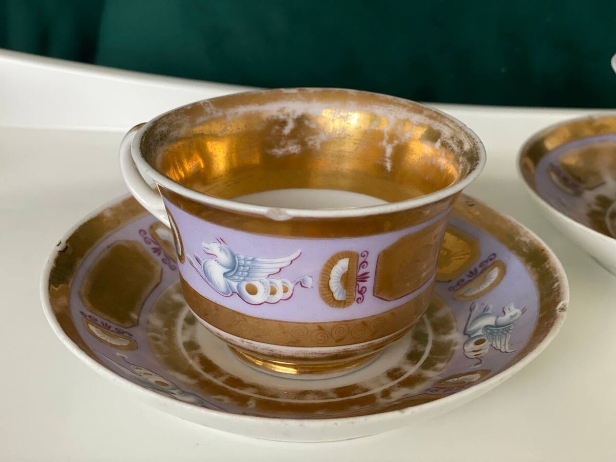 Чайная пара Гарднера, собственность автора 