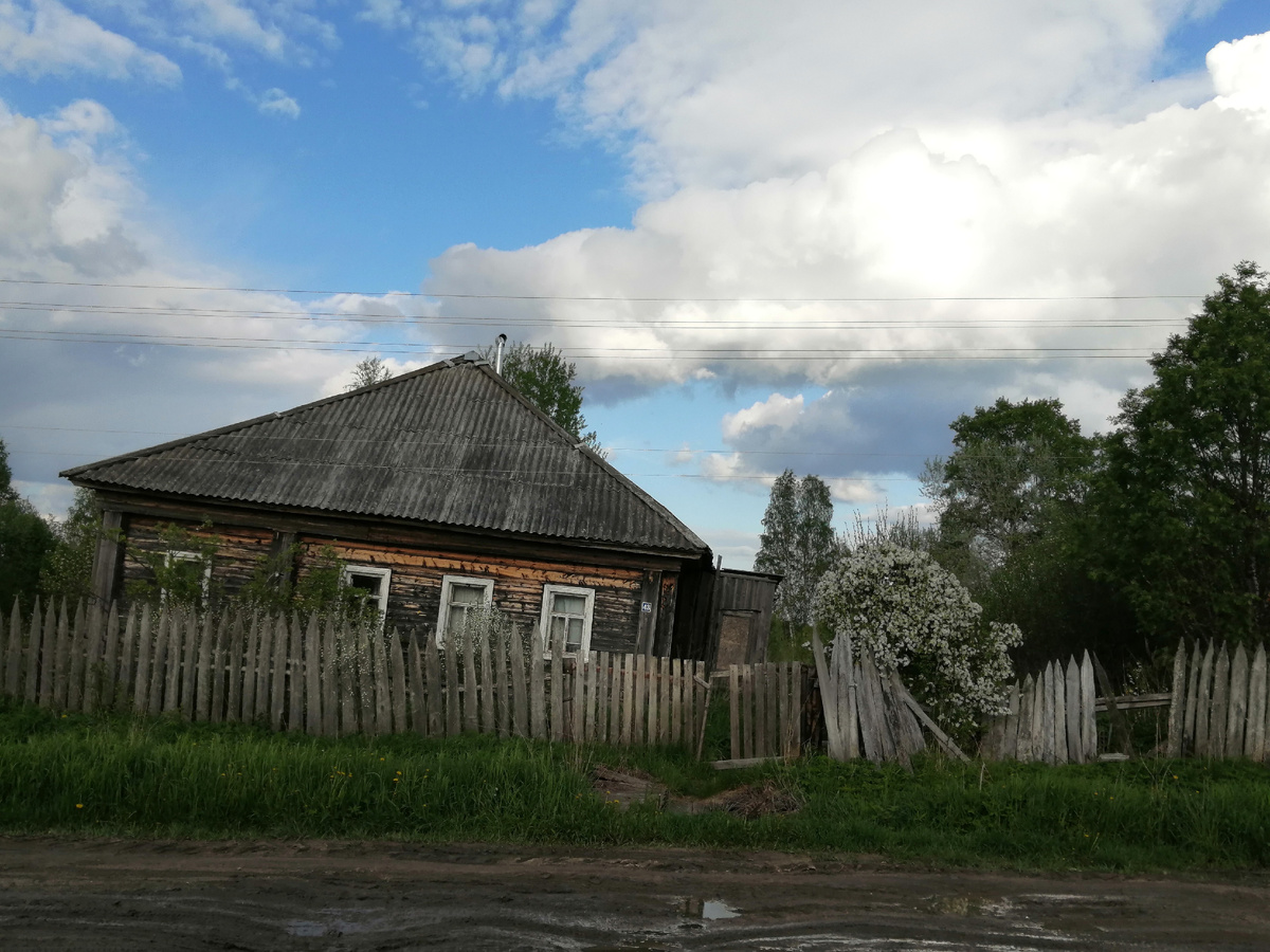 Дом брошен...