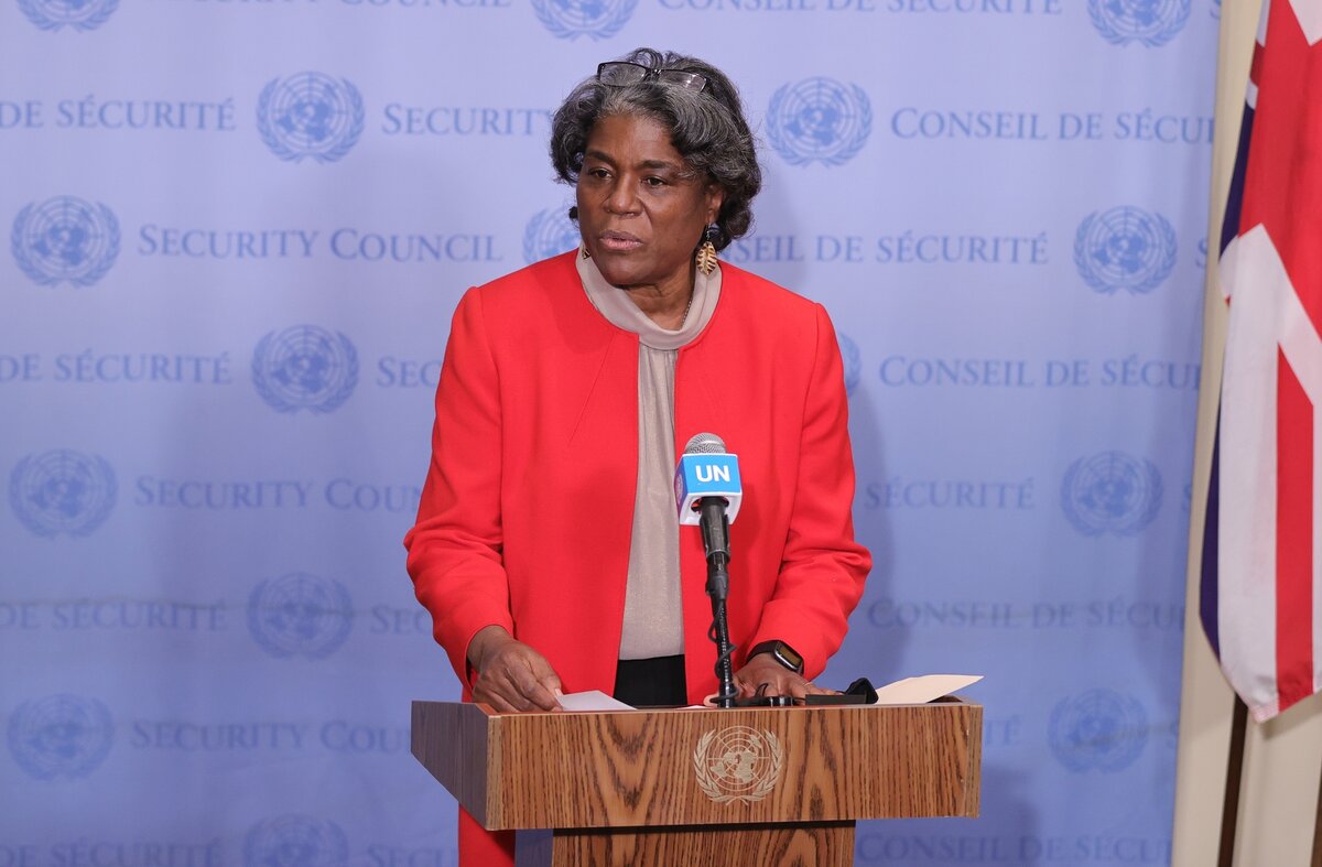     Постпред США при ООН Линда Томас-Гринфилд / Gettyimages.ru / EuropaNewswire / Gado